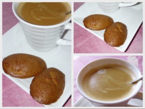Madeleines à la courge butternut