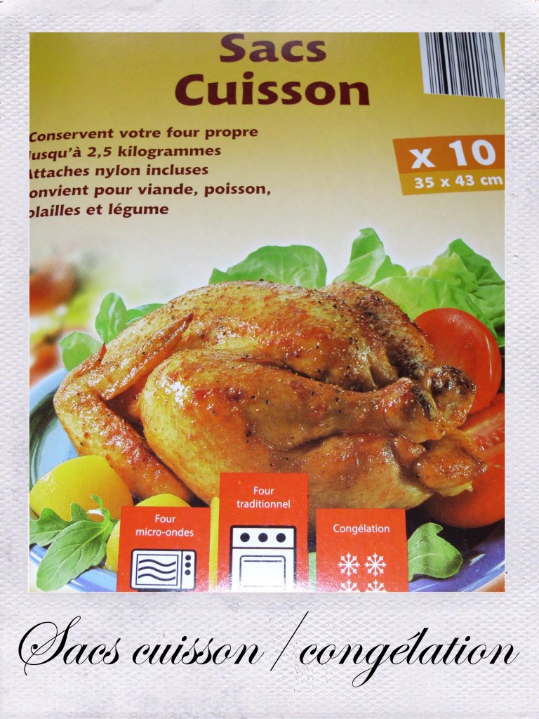 Sacs de cuisson pour four traditionnel et four micro-ondes